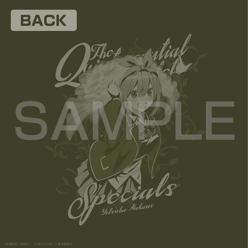 The Quintessential Quintuplets Zip Hoodie - Yotsuba Nakano Moss Version