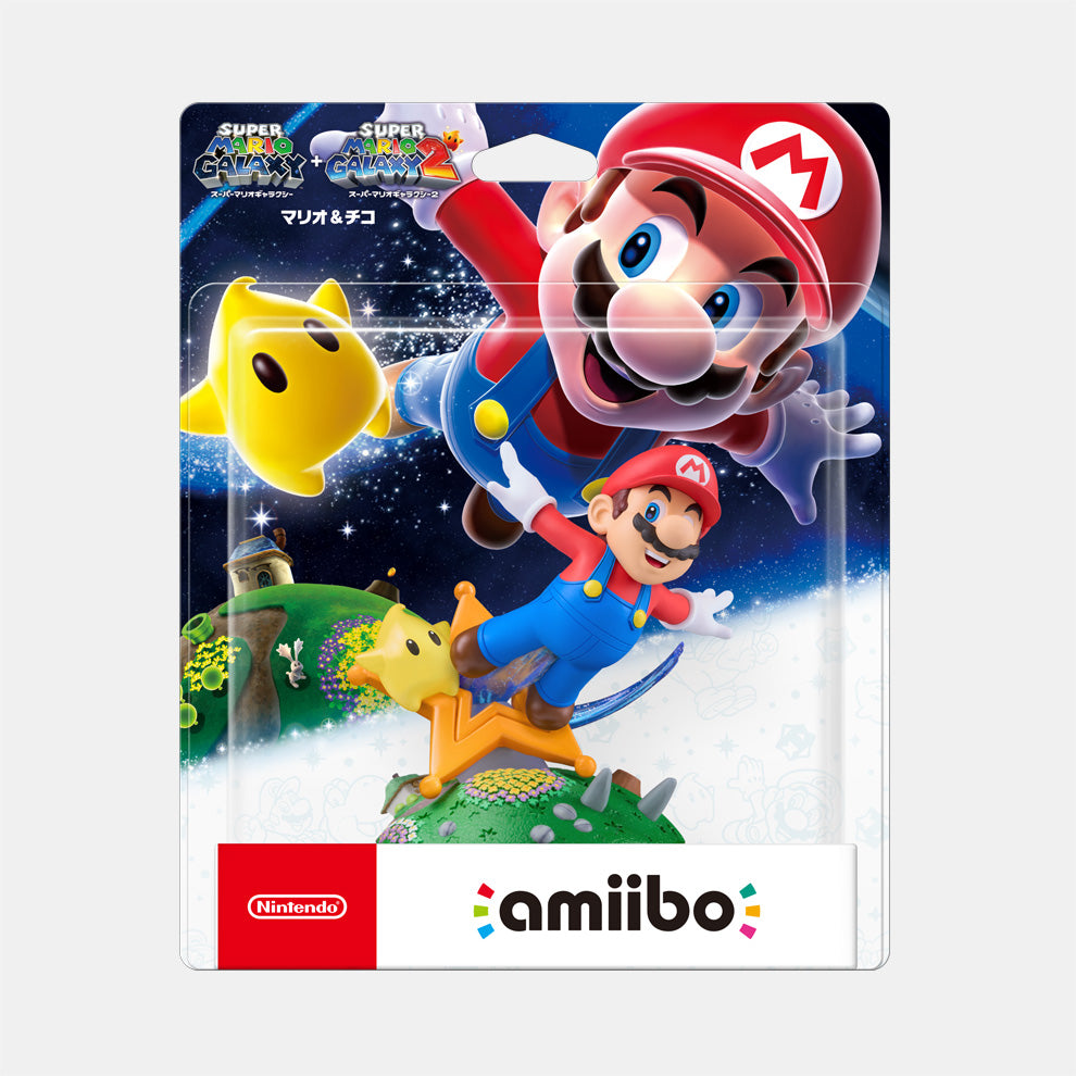 The Super Mario Galaxy Amiibo - Mario & Luma