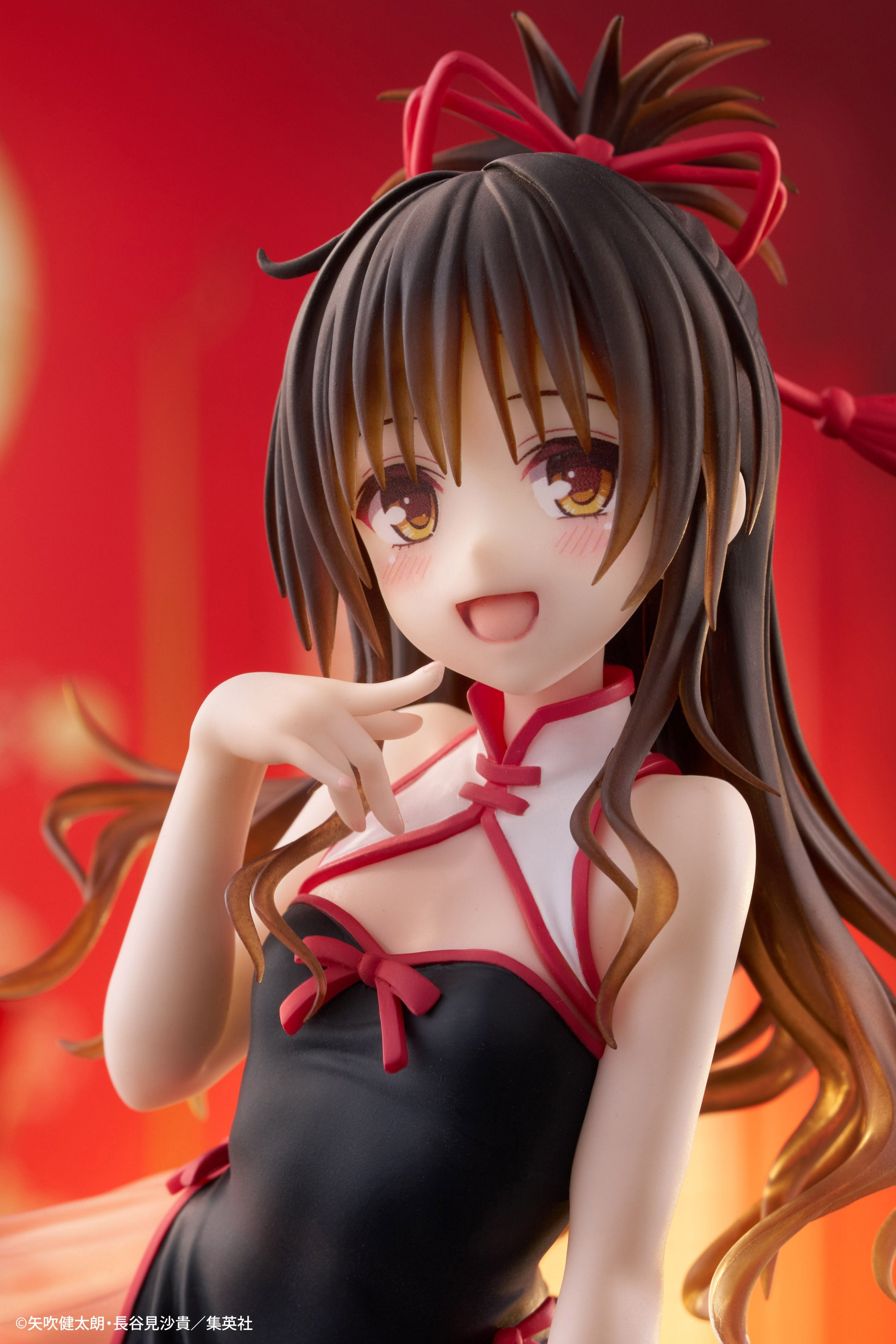 To Love Ru Darkness Desktop Cute Figure - Mikan Yuuki Chinese Dress Ver.