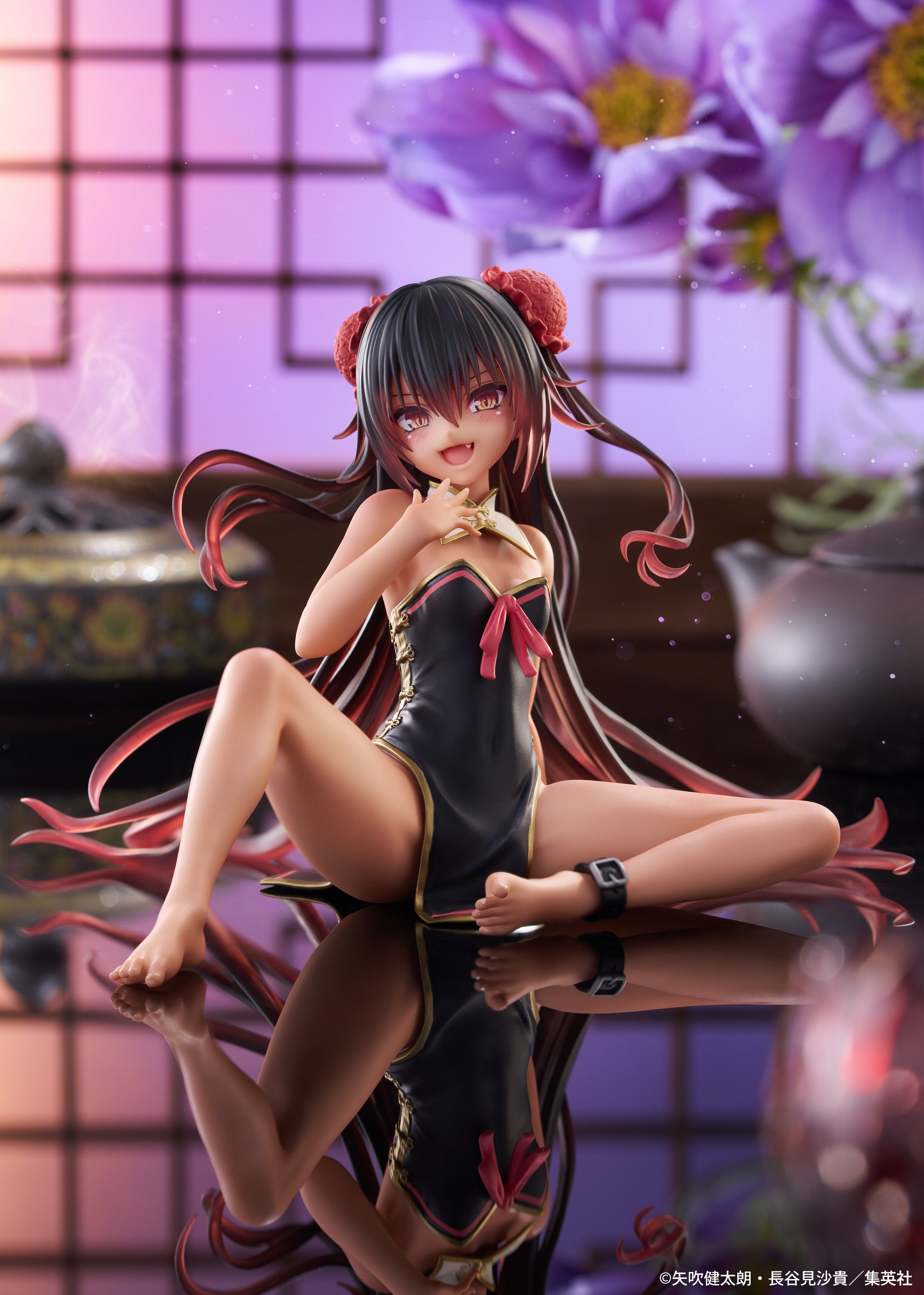 To Love Ru Darkness Desktop Cute Figure - Nemesis Chinese Dress Ver.