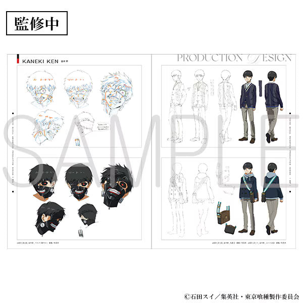 Tokyo Ghoul - Setting Materials & Original Artwork Complete Set