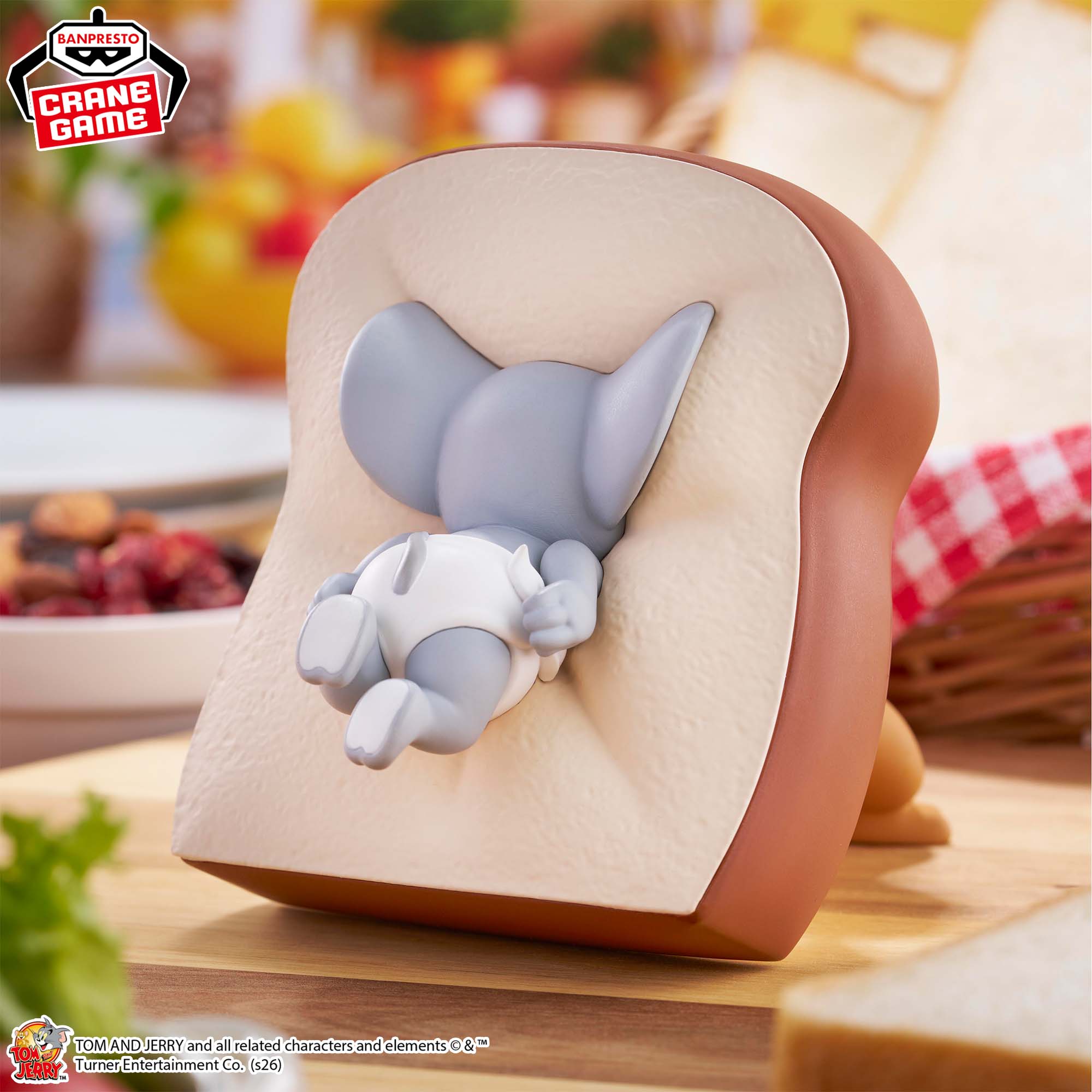 Tom & Jerry Big Soft Vinyl Figure - Yummy Bread