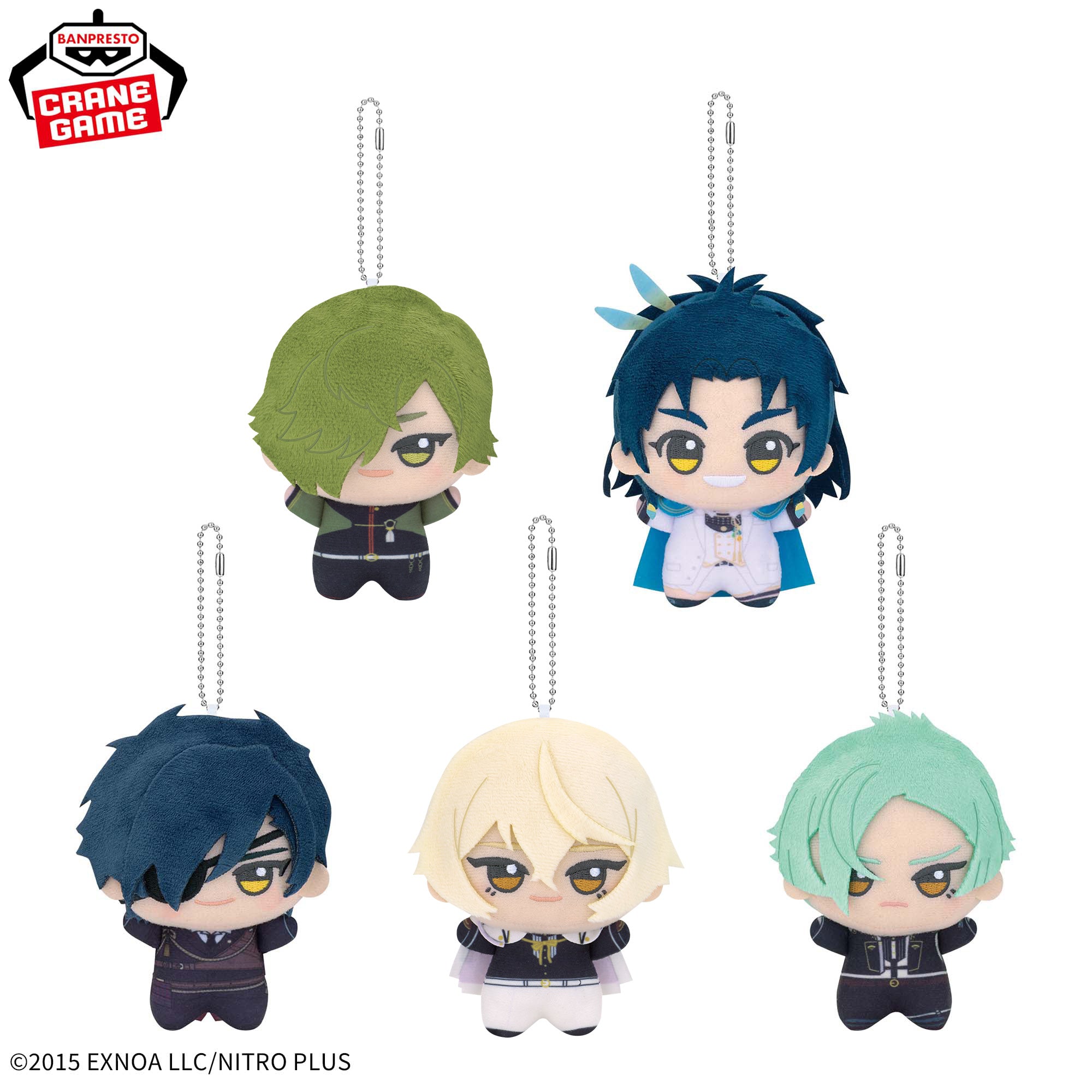 Touken Ranbu Online Chibigurumi Vol. 5 - Complete Set of 5 Types