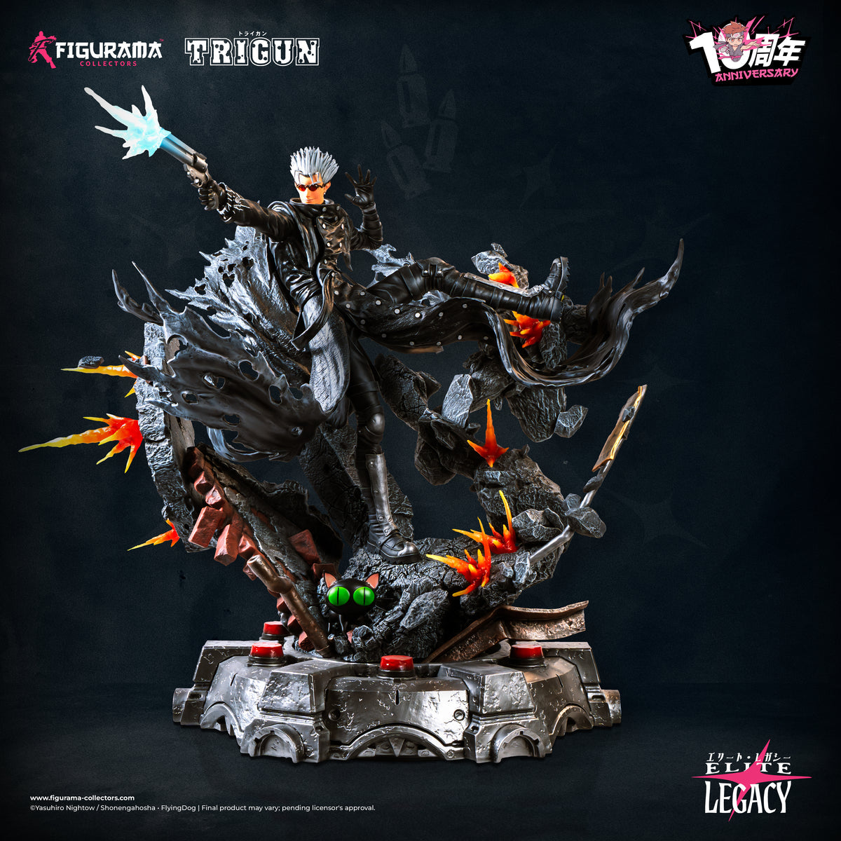 Trigun Stampede 1/6 Scale Statue 10th Anniversary Edition - Vash