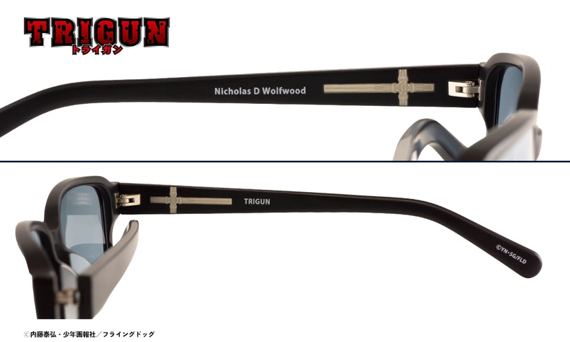 Trigun Stampede Sunglasses Collaboration - Nicholas D. Wolfwood Model