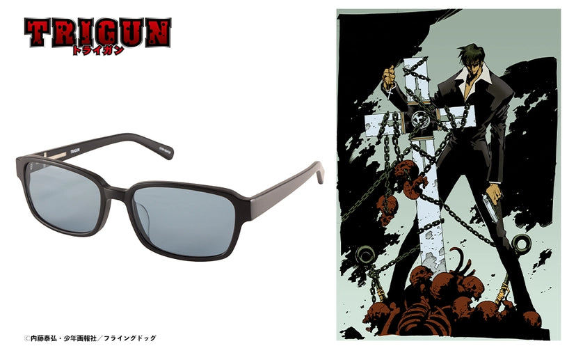 Trigun Stampede Sunglasses Collaboration - Nicholas D. Wolfwood Model