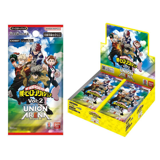 my hero academia card game booster box BANDAI UNION ARENA My Hero Academia Booster Pack Box TCG JAPAN OFFICIA ToysOneJapan
