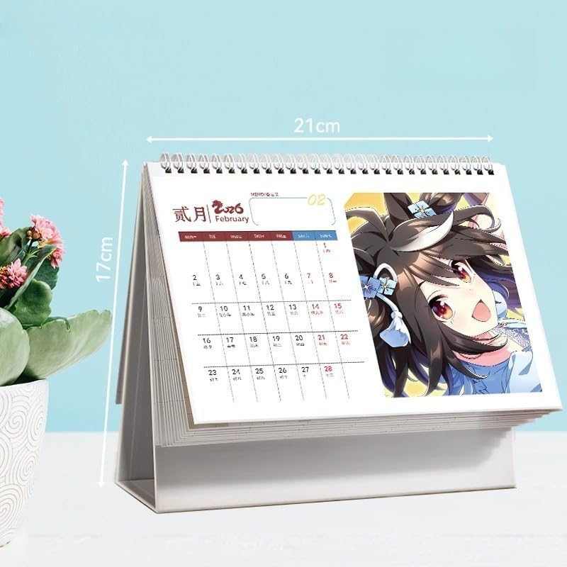 Uma Musume Pretty Derby - 2026 Desk Calendar