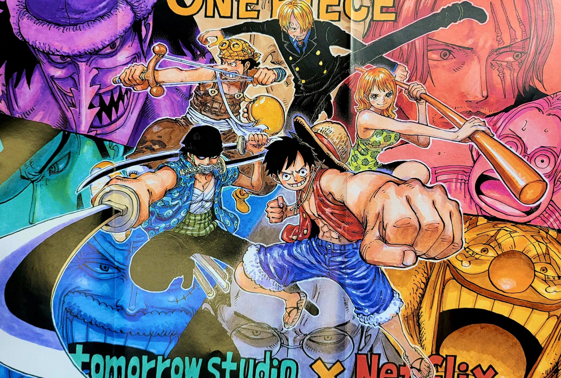 WEEKLY SHONEN JUMP 34-2023 ONE PIECE NETFLIX + CLEAR FILE EXCLUSIVE