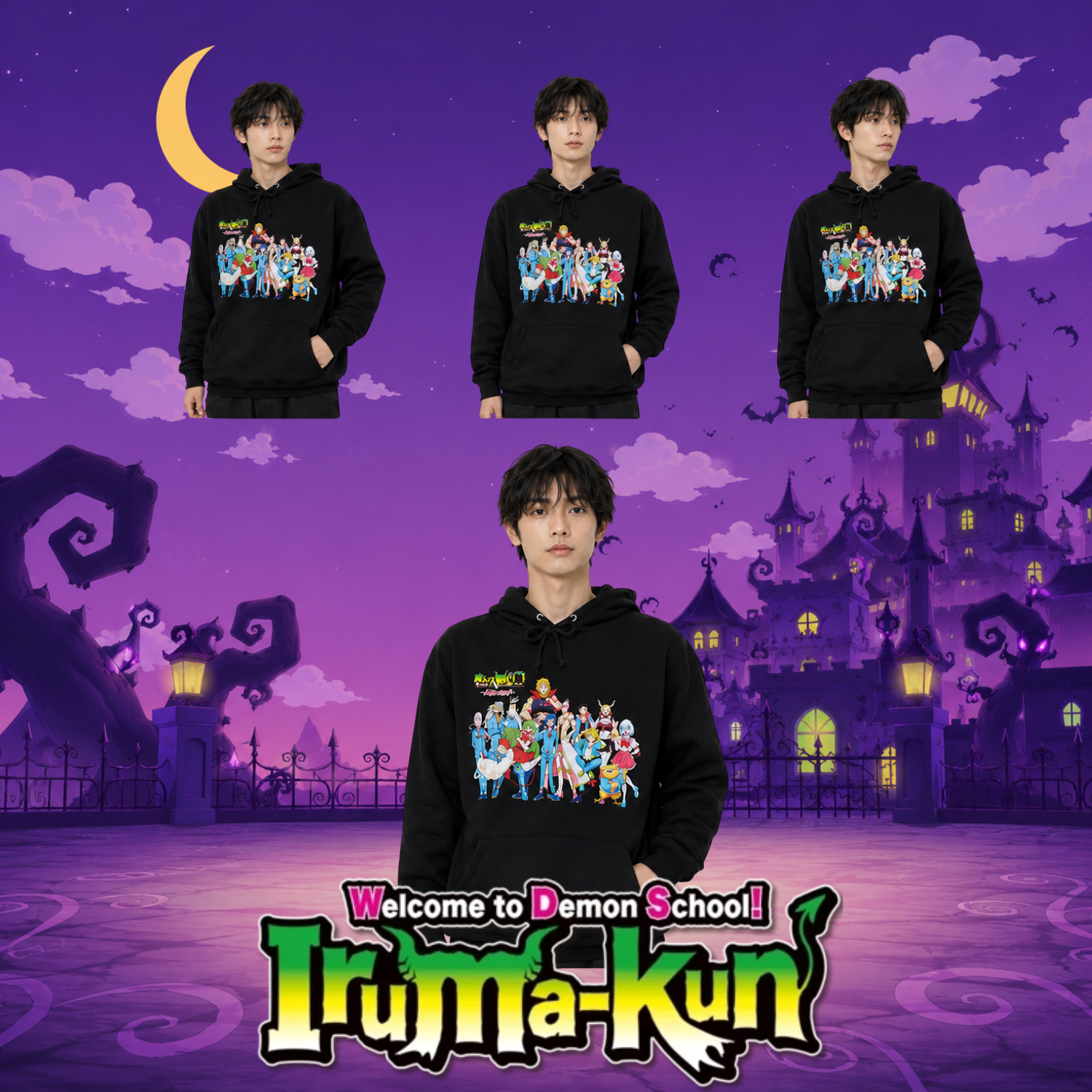 Welcome to Demon School! Iruma-kun Exhibition - Hoodie