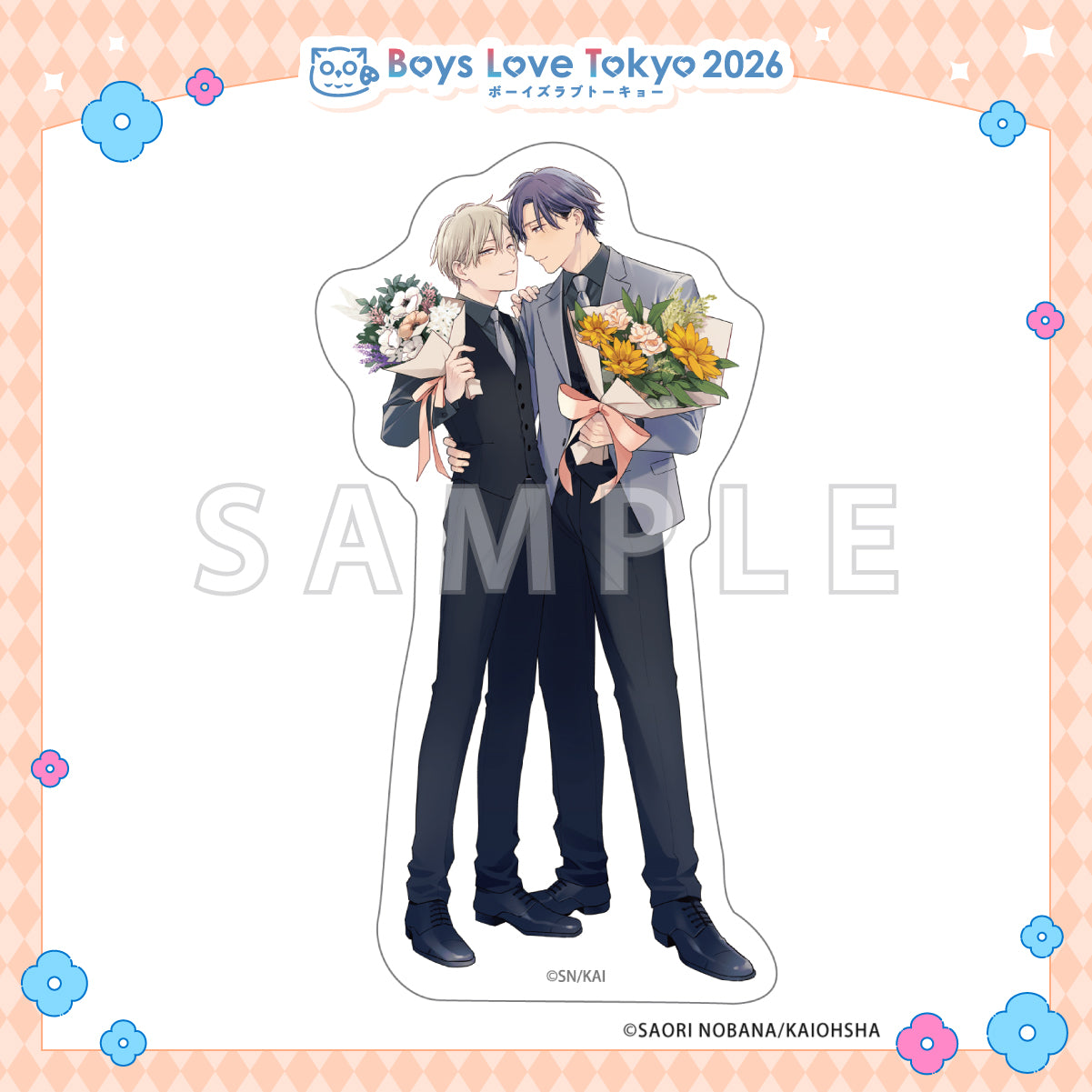 White Night Bitter Porno - Boys Love Tokyo 2026 Die-Cut Stickers