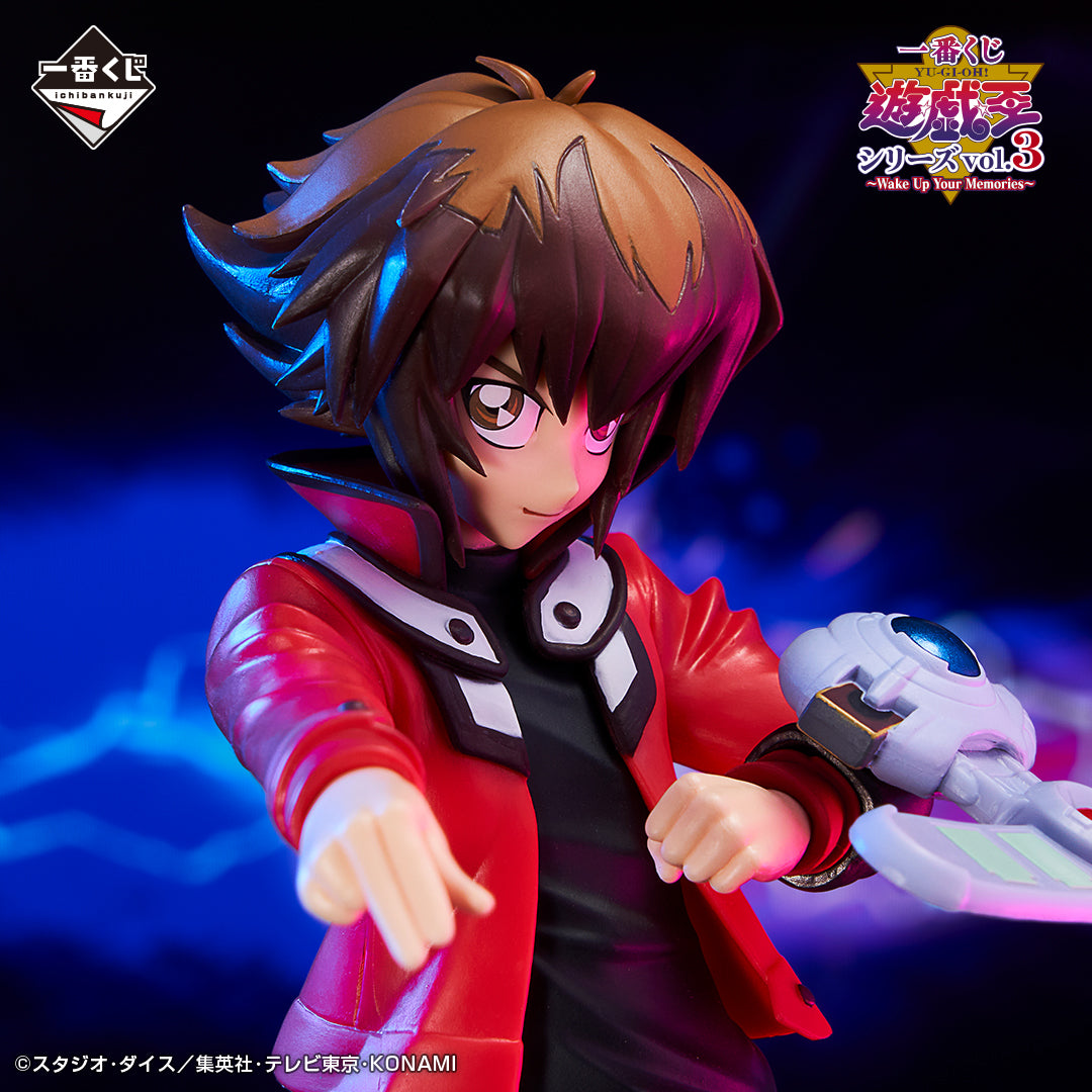 YU GI OH FIGURE - ICHIBAN KUJI SERIES VOL.3 WAKE UP MEMORIES - PRIZE A - JADEN YUKI