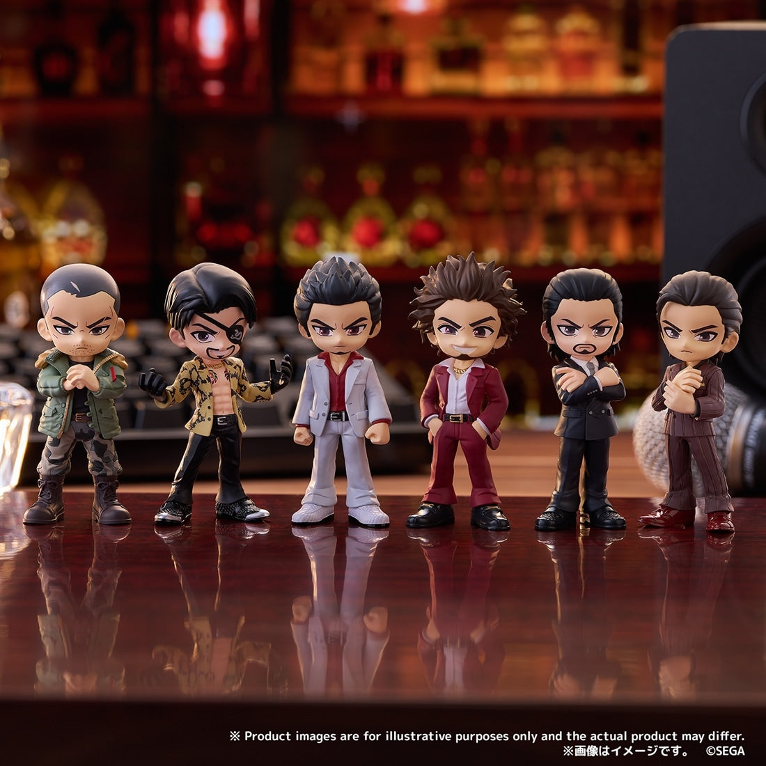 Yakuza: Like a Dragon Palverse Figure - Complete Set of 6 Types