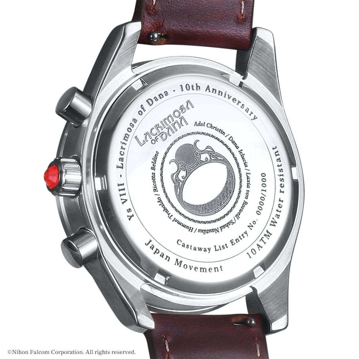 Ys VIII: Lacrimosa of Dana 10th Anniversary Chronograph Watch - Adol Model