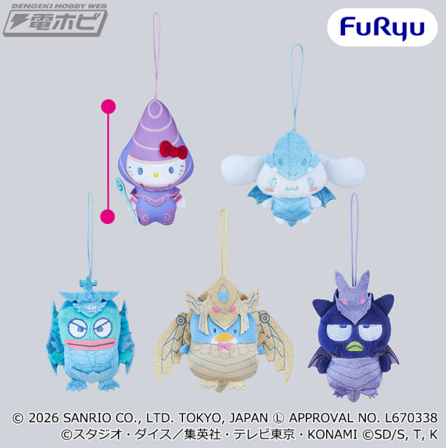 Yu-Gi-Oh! Duel Monsters x Sanrio Characters- Plush Mascot Vol.1 Complete Set of 5 Types
