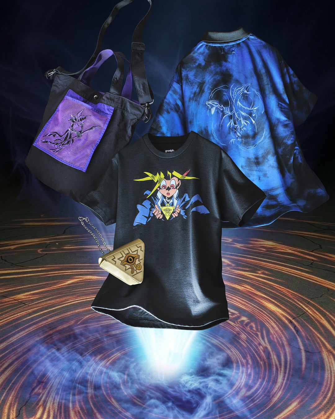Yu-Gi-Oh! X Graniph Fashion Collection - Master and Disciple 2-Ways Tote Bag