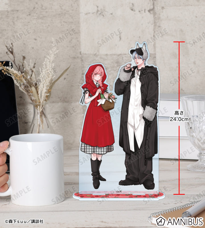 A Sign of Affection - Fairy Tale Ver. Extra-Large Acrylic Stands - Yuki Itose & Itsuomi Nagi - Ver. A, official product view 3