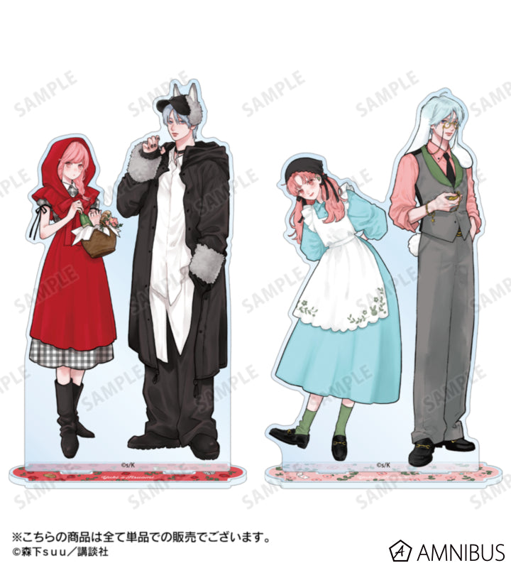 A Sign of Affection - Fairy Tale Ver. Extra-Large Acrylic Stands - Yuki Itose & Itsuomi Nagi - Ver. A, official product view 4