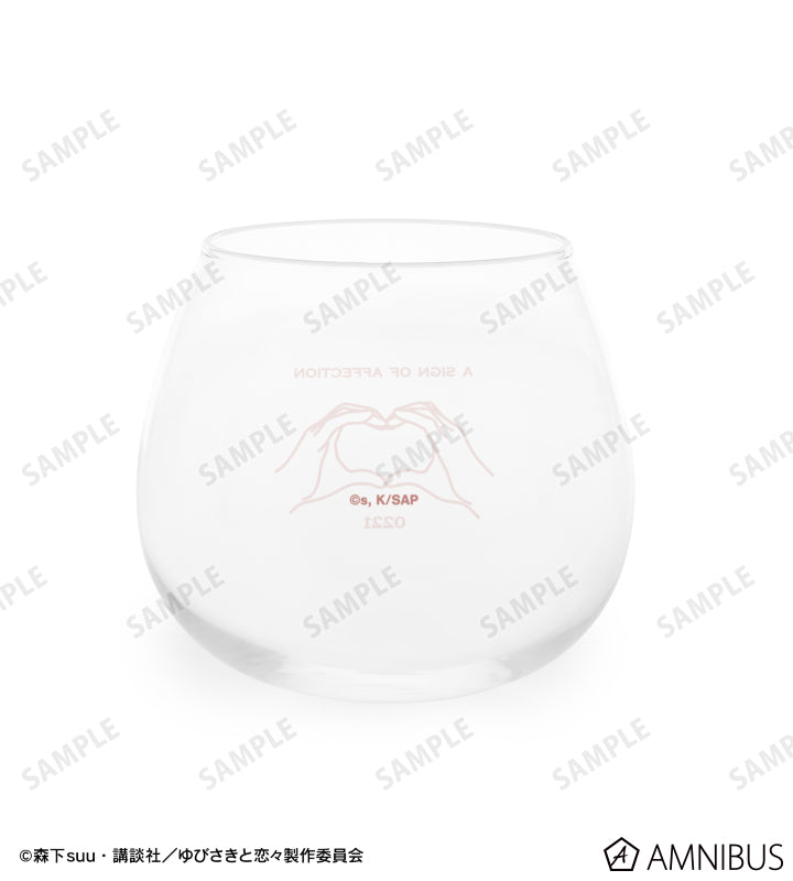 A Sign of Affection - Yuki Itose & Itsuomi Nagi Motif Rocking Glass, official product view 2