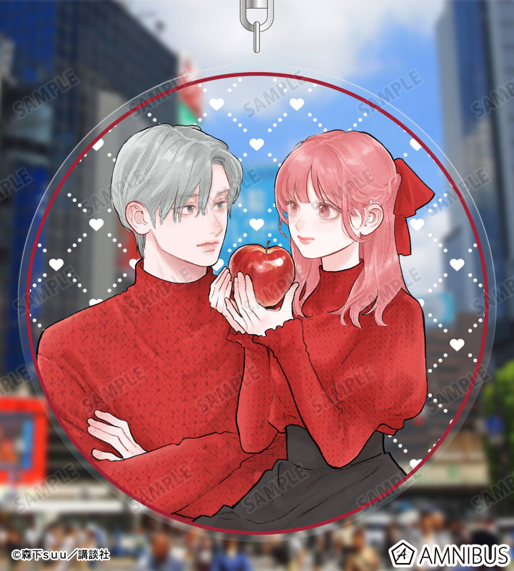 A Sign of Affection - Spring Gift Ver. BIG Acrylic Keychains - Yuki Itose & Itsuomi Nagi, official product view 2
