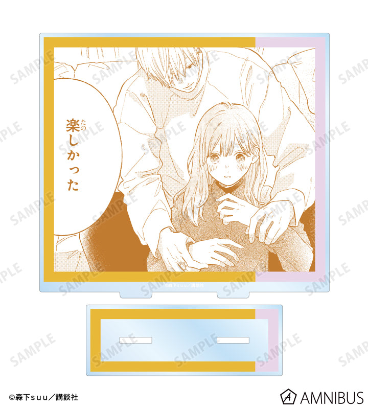 A Sign of Affection - Manga Panel BIG Acrylic Stands - Yuki Itose & Itsuomi Nagi - Ver. C, official product view 2