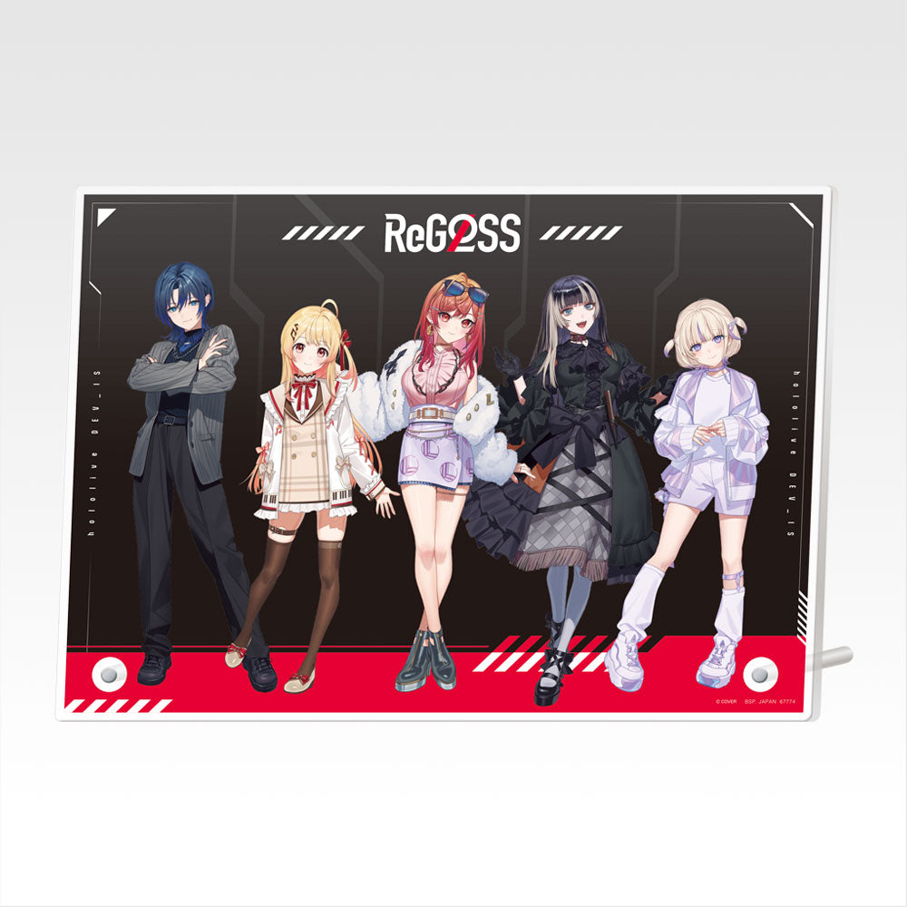 Ichiban Kuji Hololive DEV_IS ReGLOSS - A Prize Acrylic Visual Board