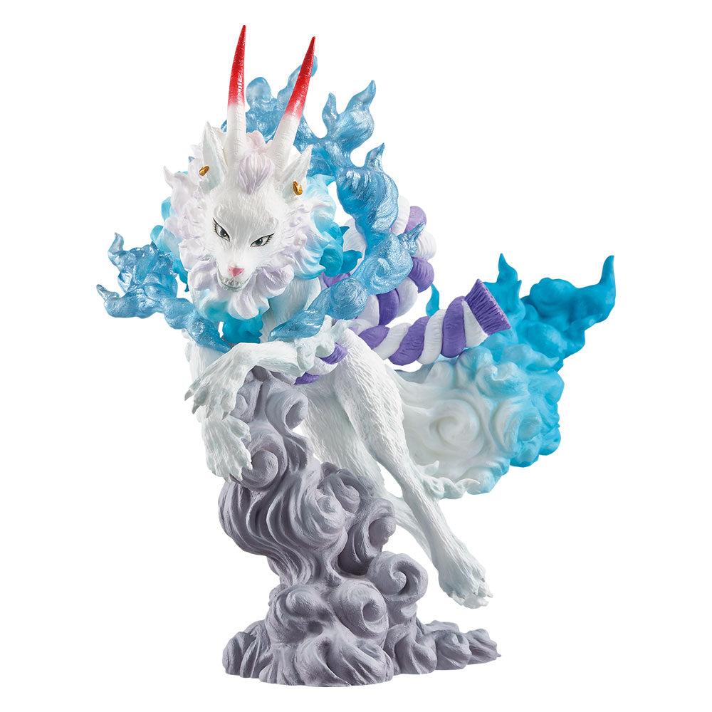 ONE PIECE FIGURE ICHIBAN KUJI EX CHALLENGE! HUNDRED FLOWERS PROFUSION ONIGASHIMA - SOUL KING STATUE- YAMATO BEAST CHANGE (B)