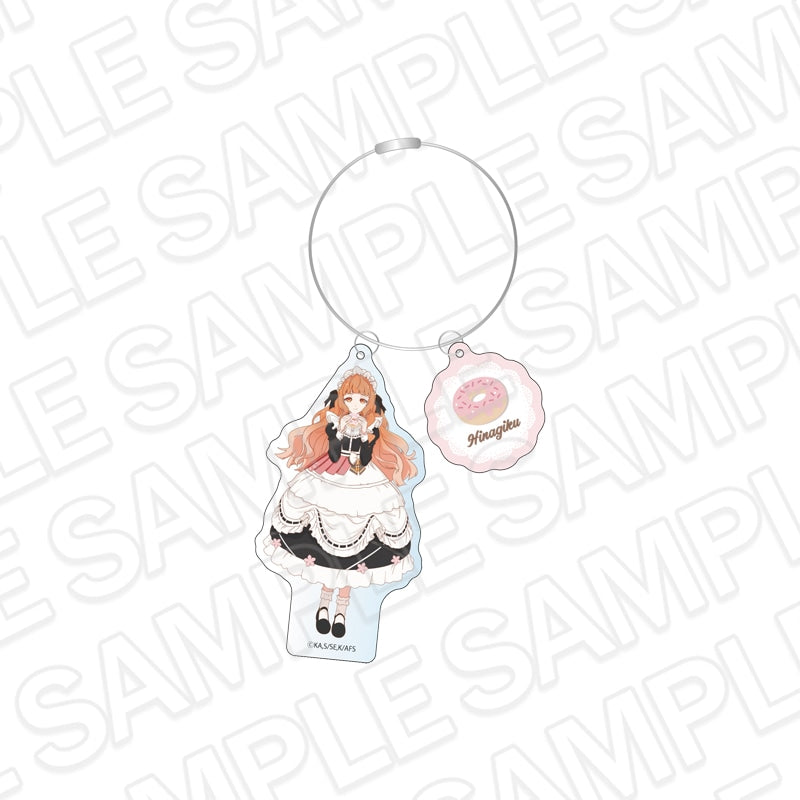 Agent of the Four Seasons Cafe ver. Hinagiku Kayo Wire keychain