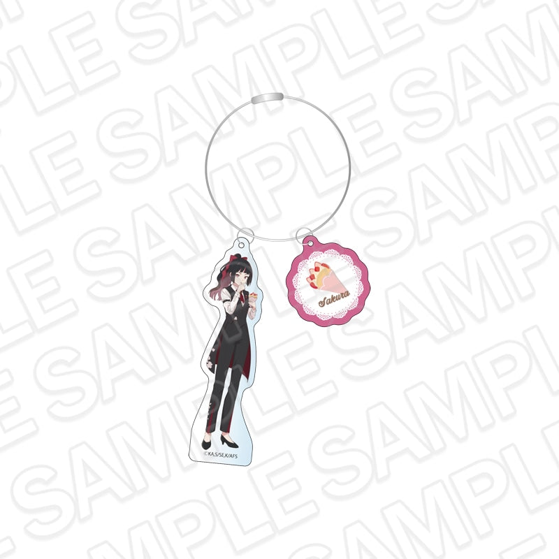 Agent of the Four Seasons Cafe ver. Sakura Himedaka Wire keychain