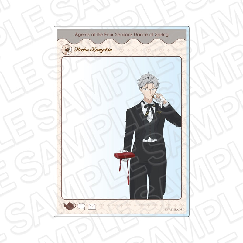 Agent of the Four Seasons Cafe ver. Itecho Kangetsu SNS-style acrylic frame
