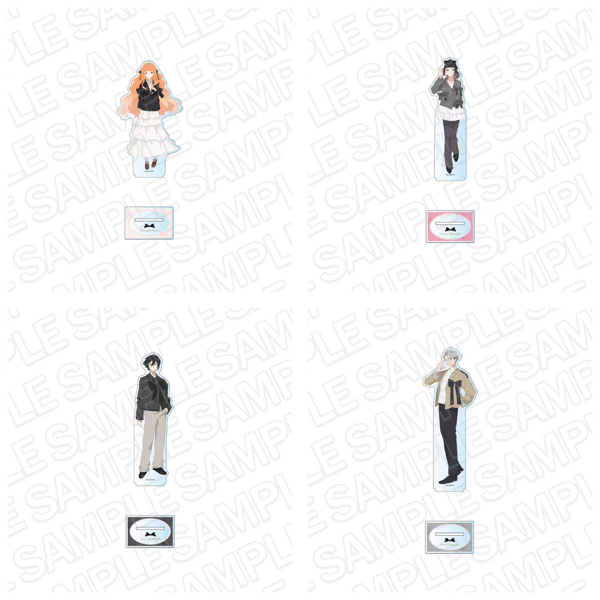 Agent of the Four Seasons - Ribbon Coordinate Ver. - Complete Set of 4 Large Acrylic Stands