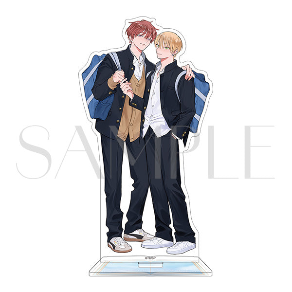 High School Acrylic Stand - Chiakazu 10th Anniversary, official product view 1