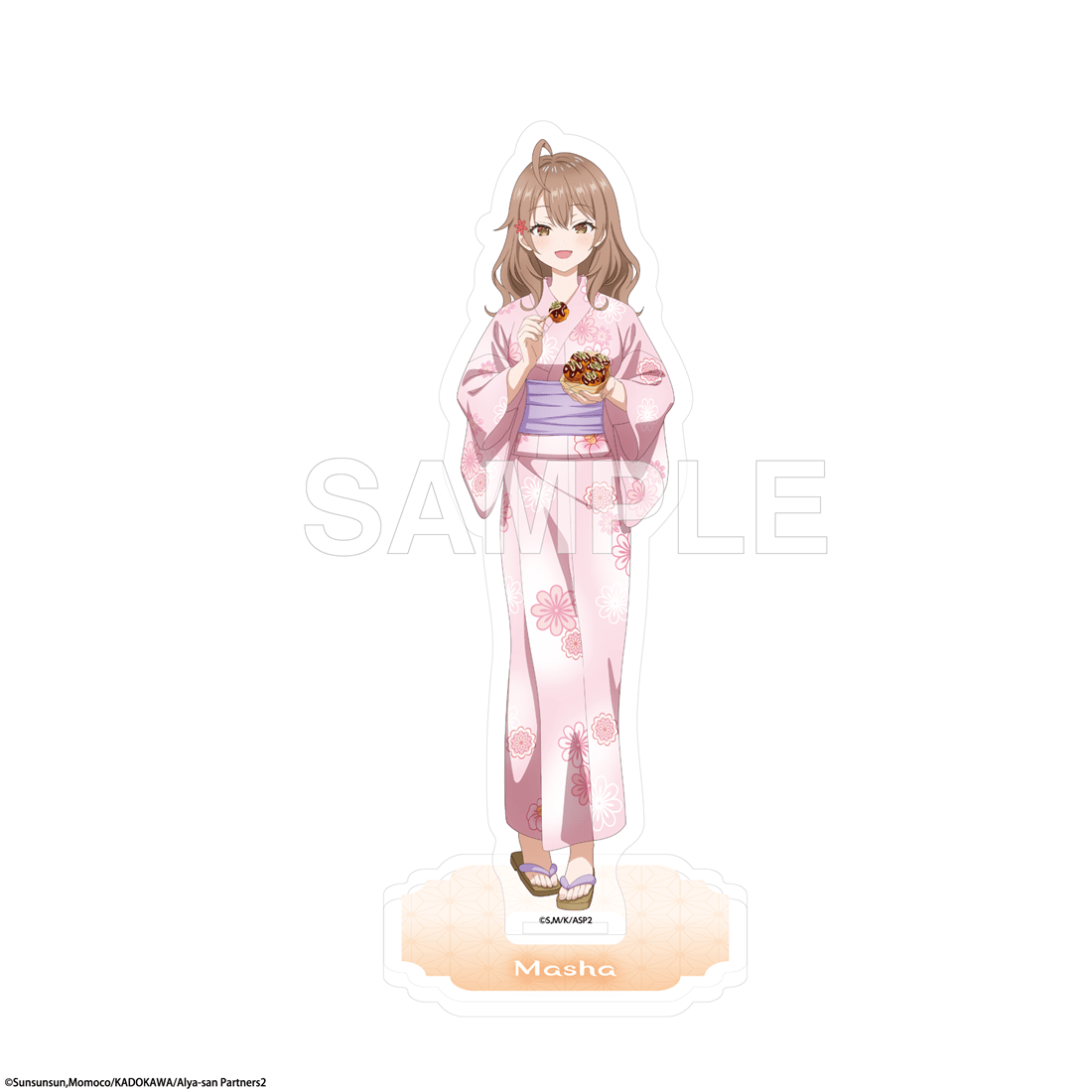 Alya Sometimes Hides Her Feelings in Russian - Acrylic Stand Yukata Ver. - Mariya Mikhailovna Kujou - official image 1