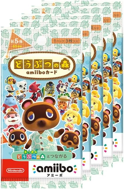 Animal Crossing amiibo Cards Series 5 – 5 Packs – JumpIchiban