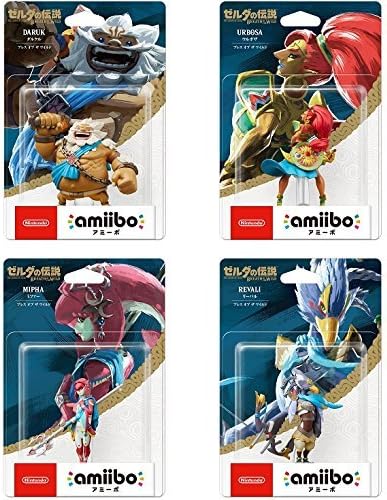 amiibo Champions 4-Figure Set – Breath of the Wild – JumpIchiban