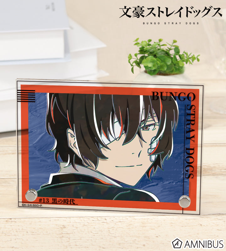 Ani-Art Vol.5 Double Acrylic Panel - Osamu Dazai A - official image 1