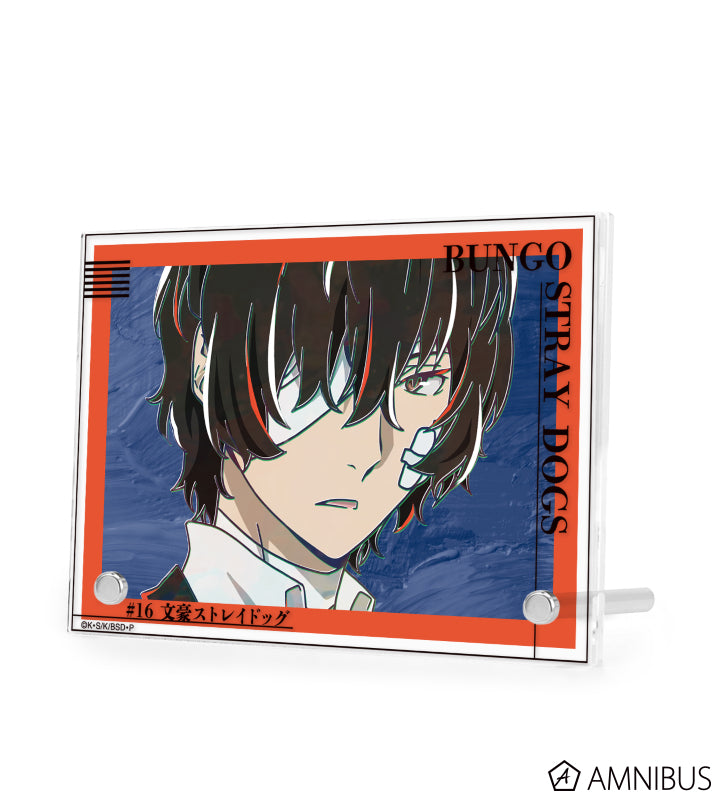 Ani-Art Vol.5 Double Acrylic Panel - Osamu Dazai B - official image 2