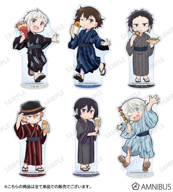 Yukata Food Walk Ver. Acrylic Stand - Fyodor Dostoevsky - official image 3