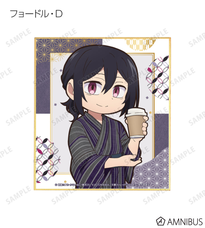 Yukata Food Walk Ver. Mini Shikishi - official image 6