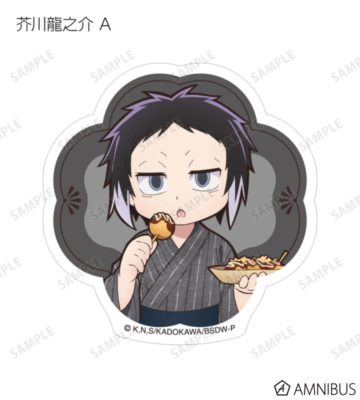 Yukata Food Walk Ver. Die-Cut Sticker - official image 4