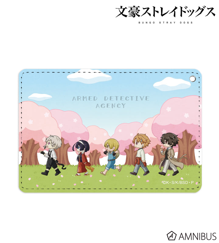 Chibitoko Single-Pocket Pass Case - Armed Detective Agency A - official image 1