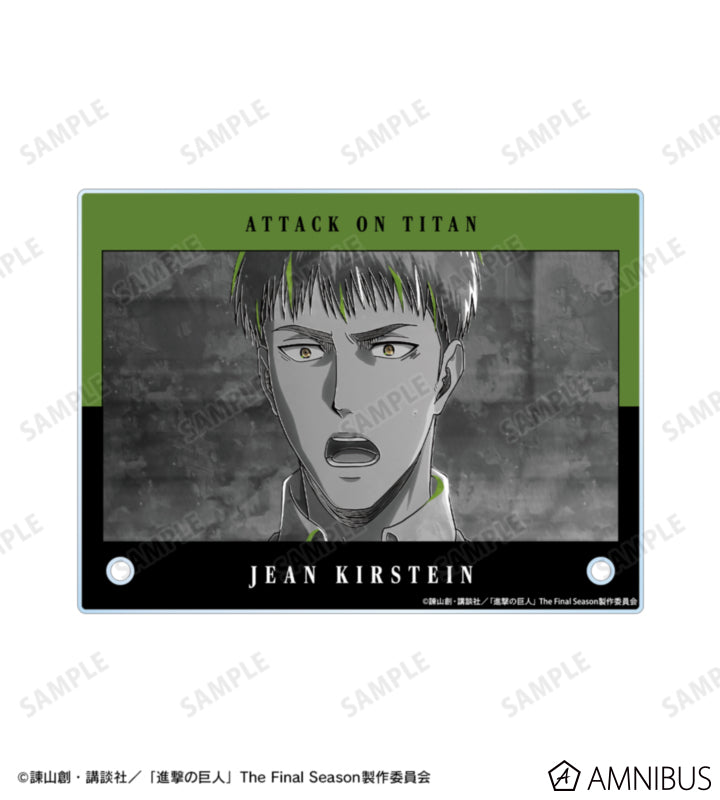 Attack on Titan Ani-Art BLACK LABEL Vol. 3 - A6 Acrylic Panels Jean Kirstein, official product view 4