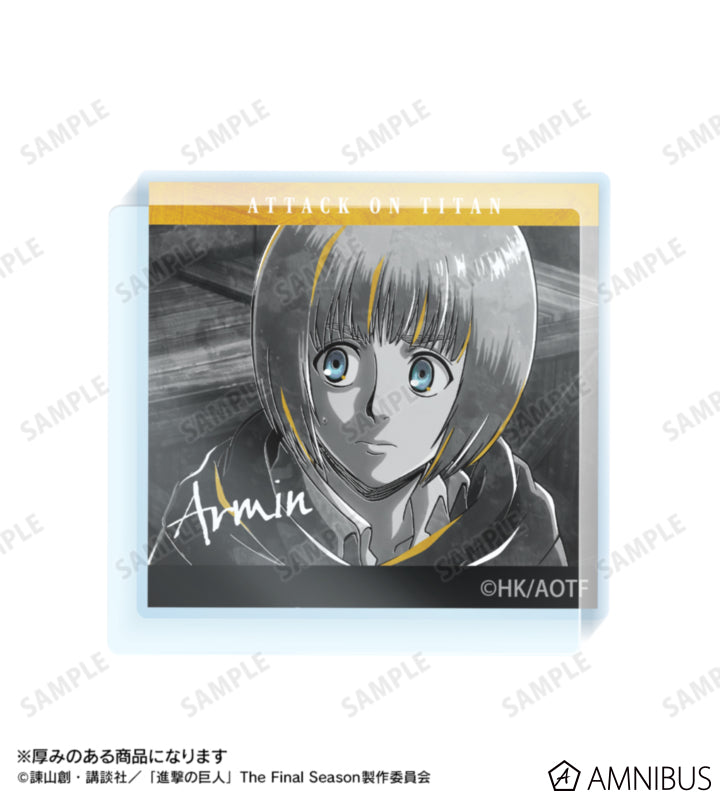 Attack on Titan Ani-Art BLACK LABEL Vol. 3 - Acrylic Mascots Armin Arlert, official product view 2