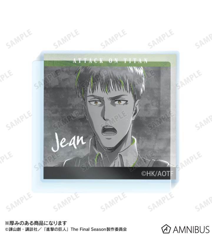 Attack on Titan Ani-Art BLACK LABEL Vol. 3 - Acrylic Mascots Jean Kirstein, official product view 2