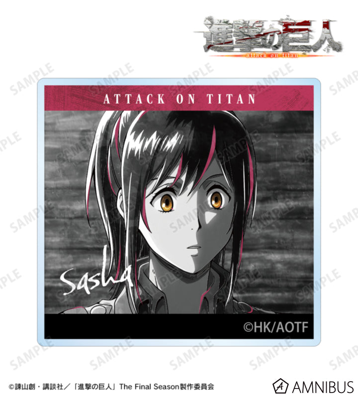 Attack on Titan Ani-Art BLACK LABEL Vol. 3 - Acrylic Mascots Sasha Braus, official product view 1