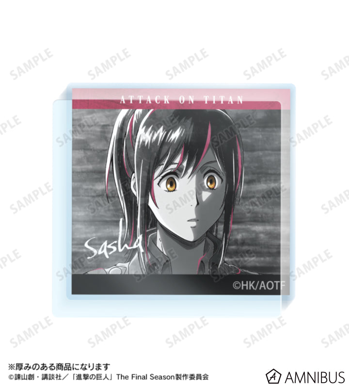 Attack on Titan Ani-Art BLACK LABEL Vol. 3 - Acrylic Mascots Sasha Braus, official product view 2