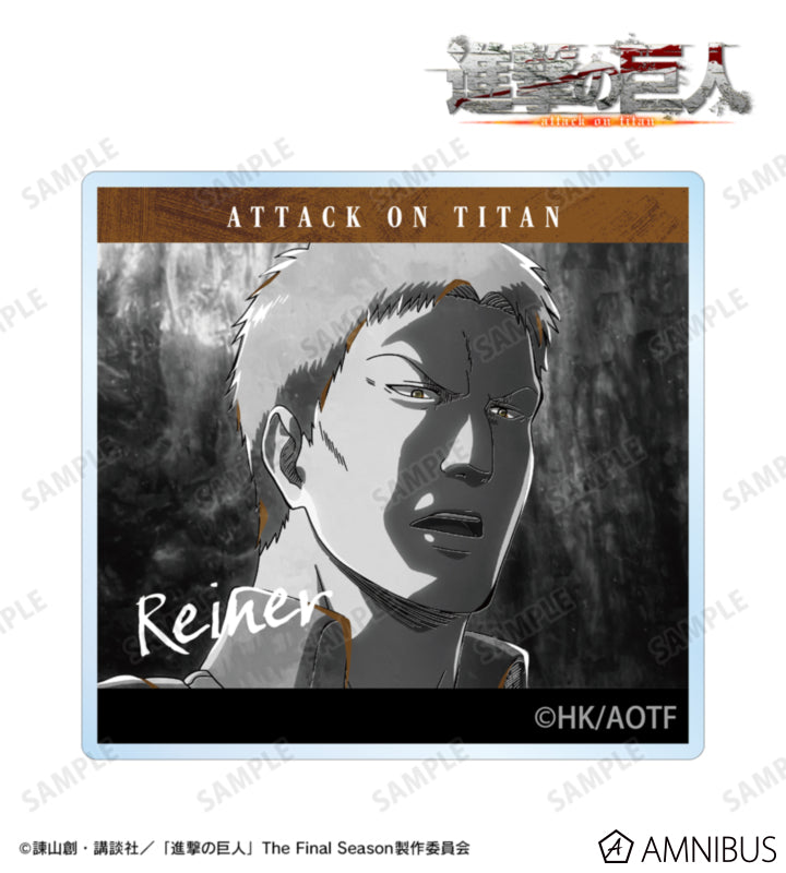 Attack on Titan Ani-Art BLACK LABEL Vol. 3 - Acrylic Mascots Reiner Braun, official product view 1