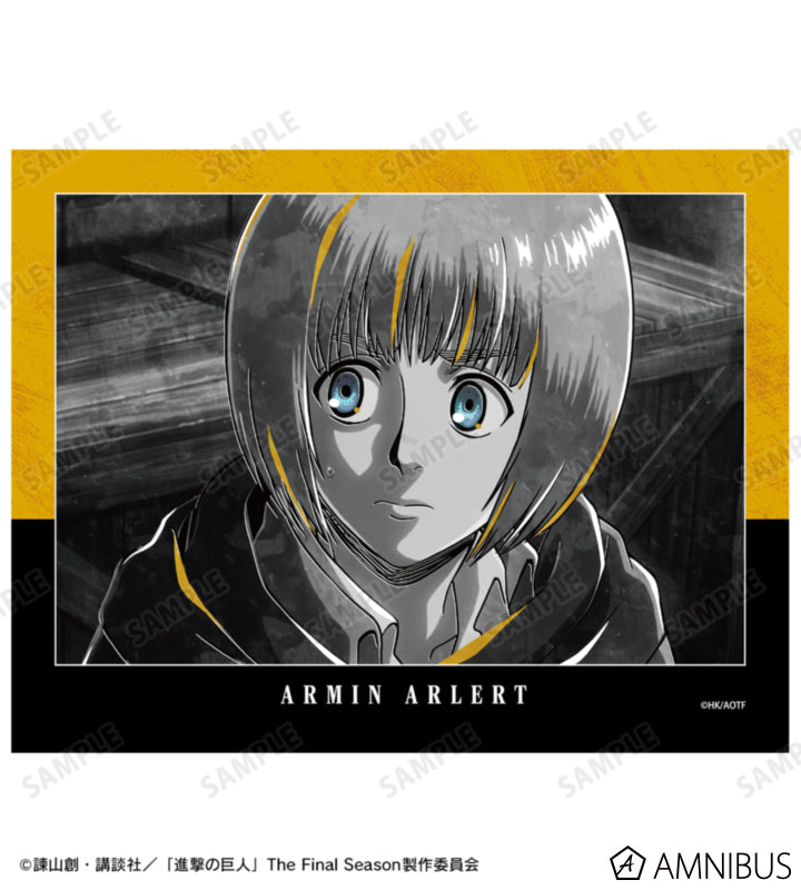 Attack on Titan Ani-Art BLACK LABEL Vol. 3 - F0 Canvas Boards Armin Arlert, official product view 2
