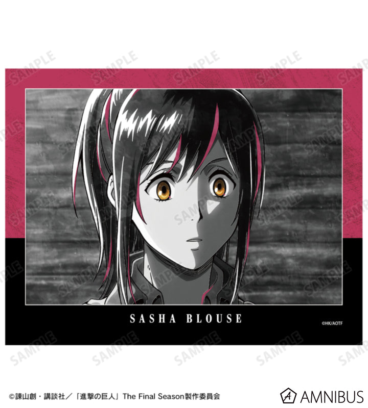 Attack on Titan Ani-Art BLACK LABEL Vol. 3 - F0 Canvas Boards Sasha Braus, official product view 2