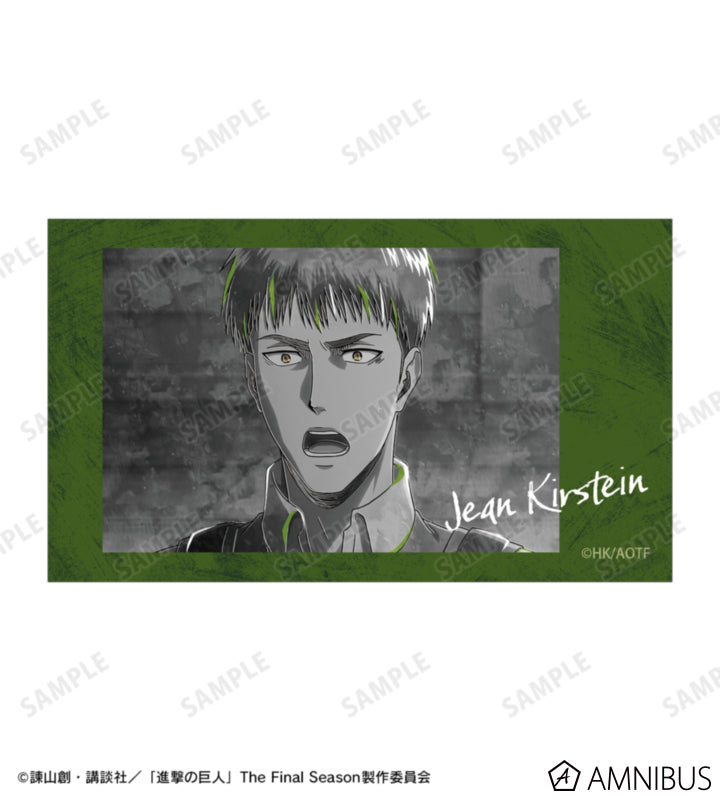 Attack on Titan Ani-Art BLACK LABEL Vol. 3 - Two-Piece Ani-Frame Card Sets Jean Kirstein, official product view 3